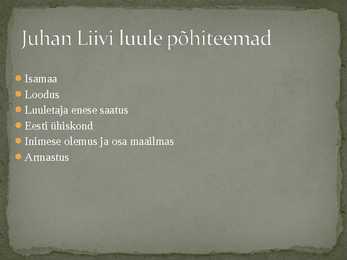 Juhan Liiv #3