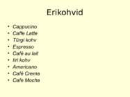 Tee-ja kohvisordid #15