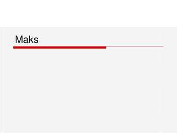 Maks