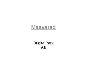 Maavarad