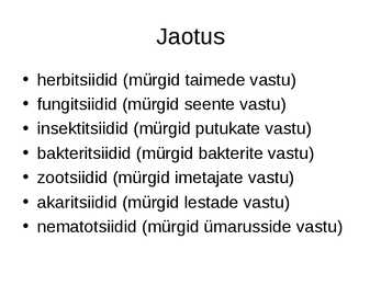 pestitsiidid #7
