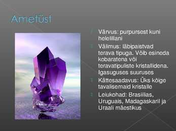 Poolvääriskivid #6