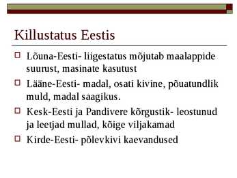 Majanduse arengut ja paigutust mojutavad tegurid #4