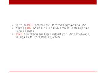 Kalju Lepik- #5