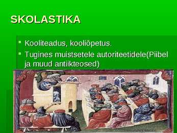 Keskaeg usk-kirik #2