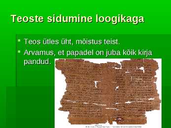 Keskaeg usk-kirik #4