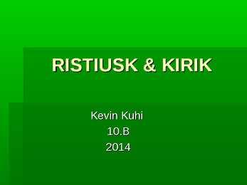 Keskaeg usk-kirik