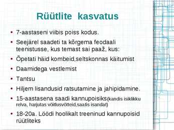 Rüütlikultuur #3