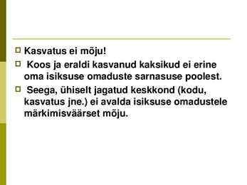 Isiksus #32
