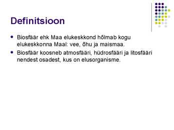 Biosfäär #2