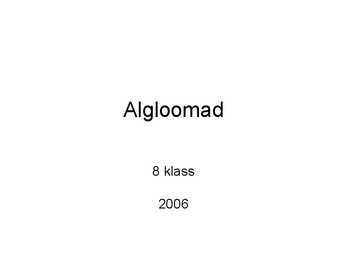 Algloomad