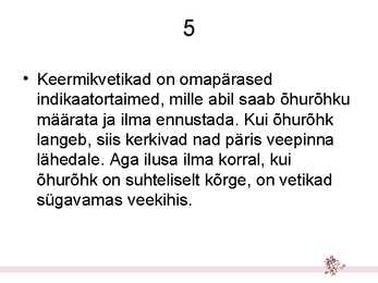 Hulkraksed vetikad – niitvetikad #6