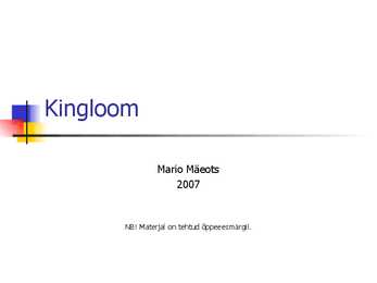 Kingloom