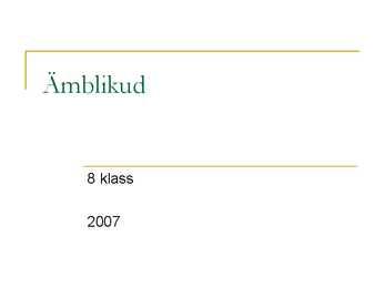Ämblikud