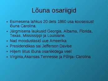 Ameerika kodusõda #3