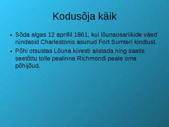 Ameerika kodusõda #8