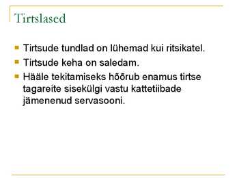 Sihktiivalised #11