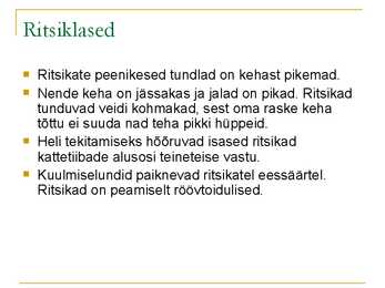 Sihktiivalised #6