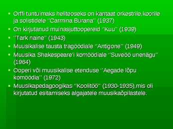 Carl Orff #3