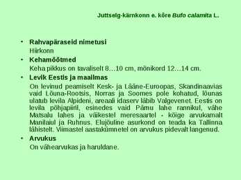 Kahepaiksed roomajad #24