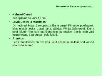 Kahepaiksed roomajad #32