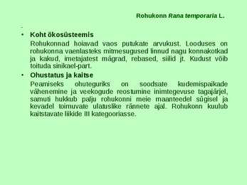 Kahepaiksed roomajad #35