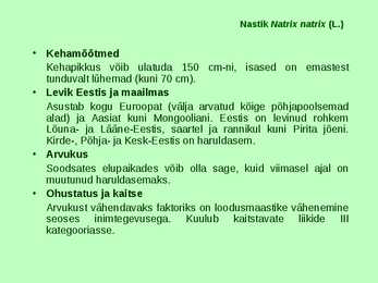 Kahepaiksed roomajad #70