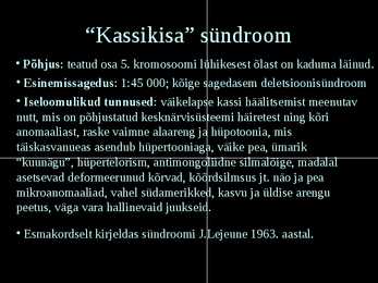 Pärilikud haigused #6