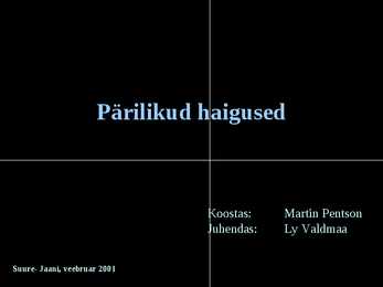Pärilikud haigused