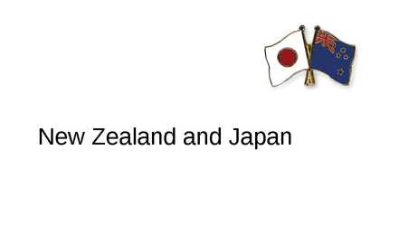 Japan and New Zealand