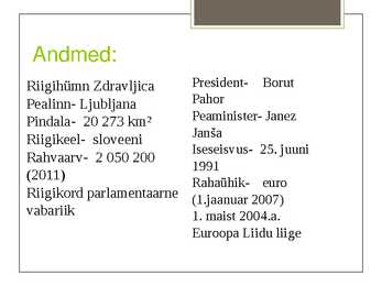 Sloveenia #3