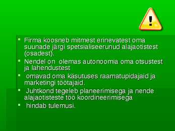 Multidivisjoniline organisatsiooni struktuur #4