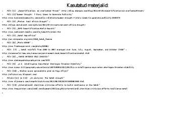 Kõrbestumine Sahelis #15