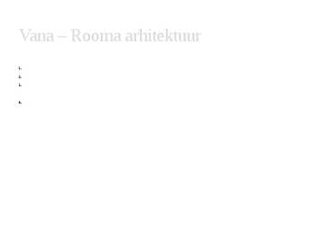 Vanarooma #4