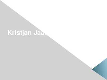 Kristjan Jaak Petersoni elu