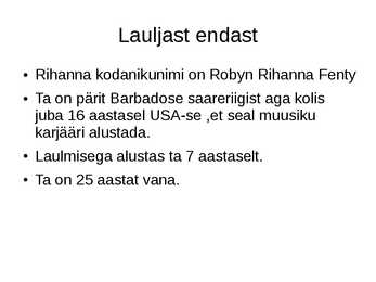 Rihanna #2