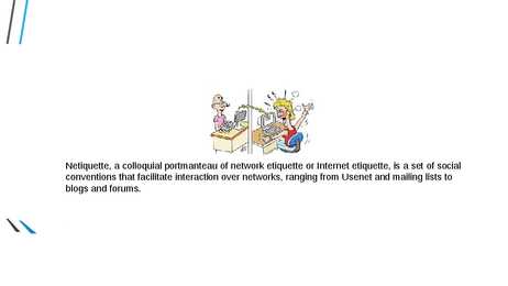 Netiquette #4