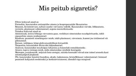 SIGARETID #4