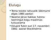 Eduard Tubin #6