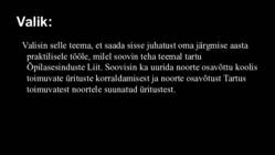 Uurimustöö-- Noorte aktiivsus #2