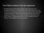 Tartu Õpilasesinduste Liidu loomine #5