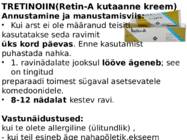 Lokaalselt nahale kasutatavad akne ravimid #15