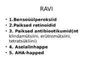 Lokaalselt nahale kasutatavad akne ravimid #8