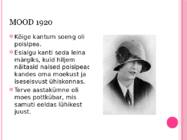 Mood 1920-- 1930-aastatel #4
