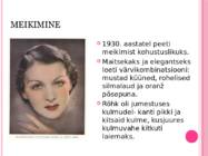 Mood 1920-- 1930-aastatel #7