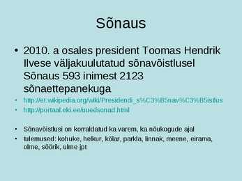 Keeleökoloogia ja eesti keele areng #14