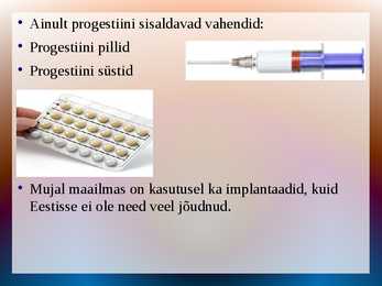 Rasestumisvastased vahendid #3