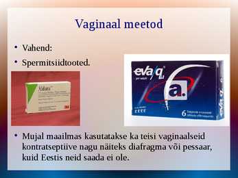 Rasestumisvastased vahendid #6