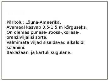 Mugul- ja köögiviljad #12