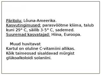 Mugul- ja köögiviljad #3